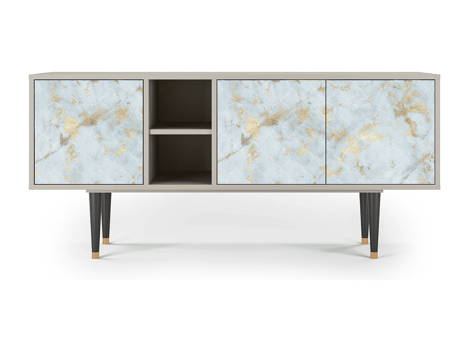 Mobile TV - 150х69х41 cm - T5 - Golden Waves, Sabbia