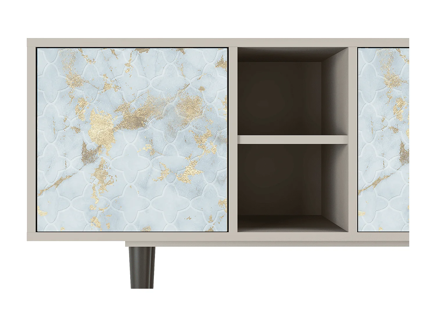 Mobile TV - 150х69х41 cm - T5 - Golden Waves, Sabbia