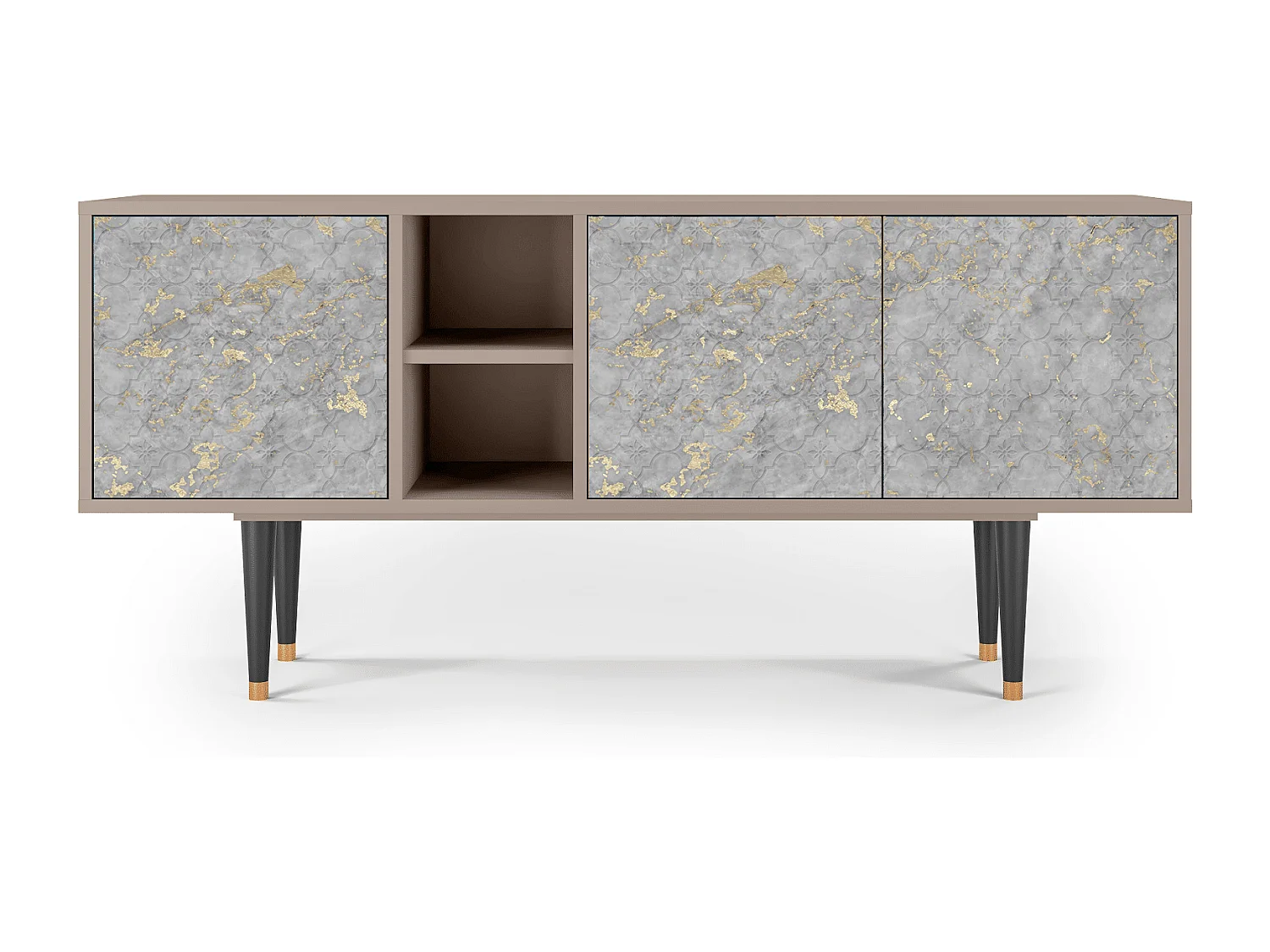 TV-Möbel - 150х69х41 cm - T5 - Mariana Trench, Latte