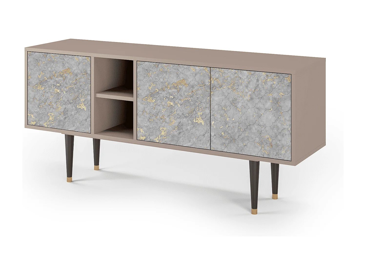 TV-Möbel - 150х69х41 cm - T5 - Mariana Trench, Latte