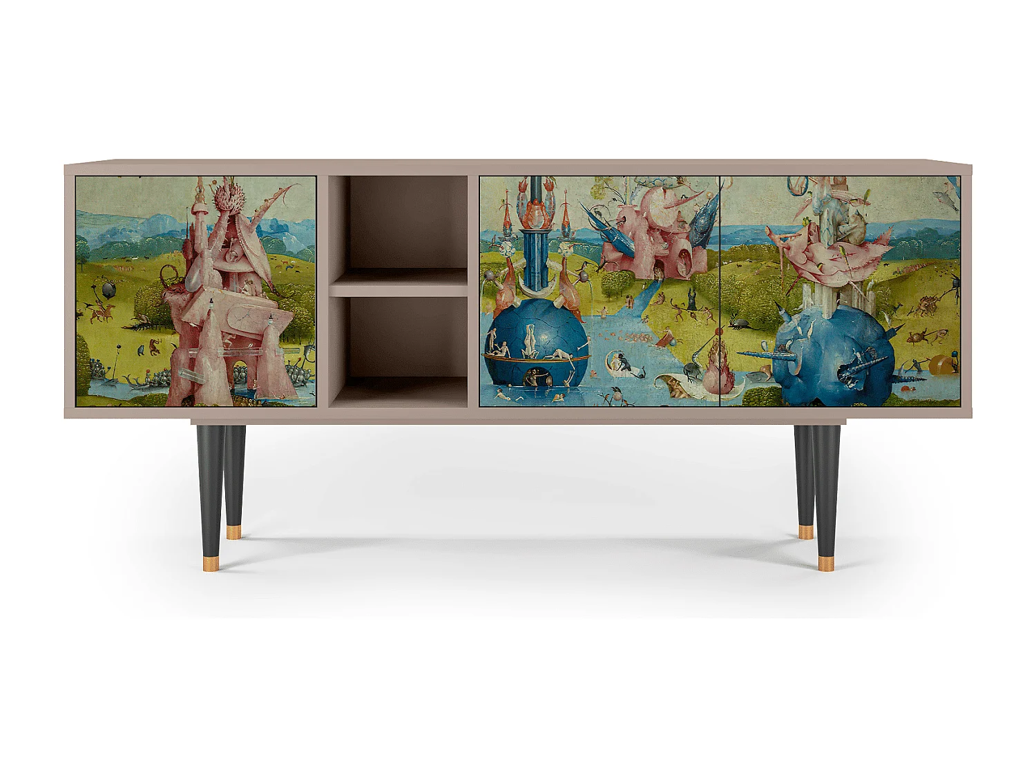 TV-meubel - 150х69х41 cm - T5 - The Garden 2 by Bosch, Latte