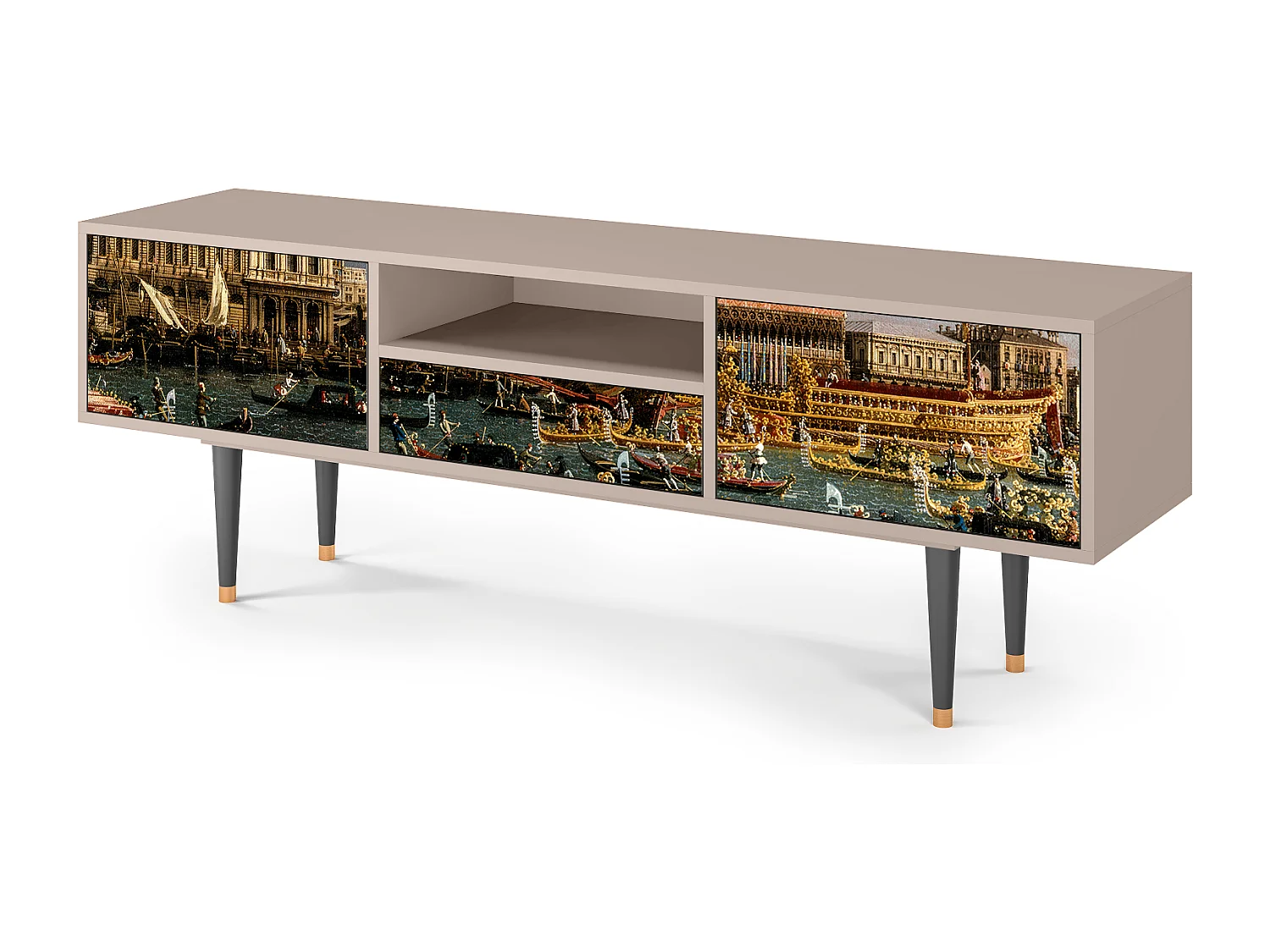 Meuble TV - 170х59х41 cm - T6 - The Bucintoro, Sable