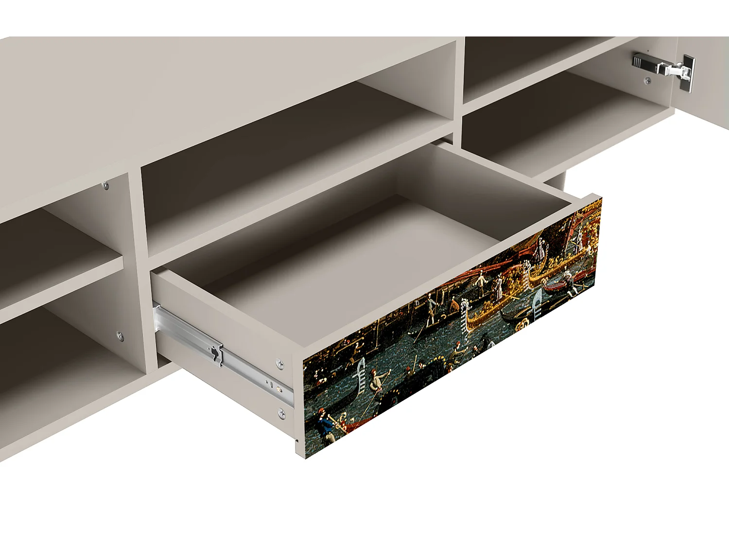 Meuble TV - 170х59х41 cm - T6 - The Bucintoro, Sable