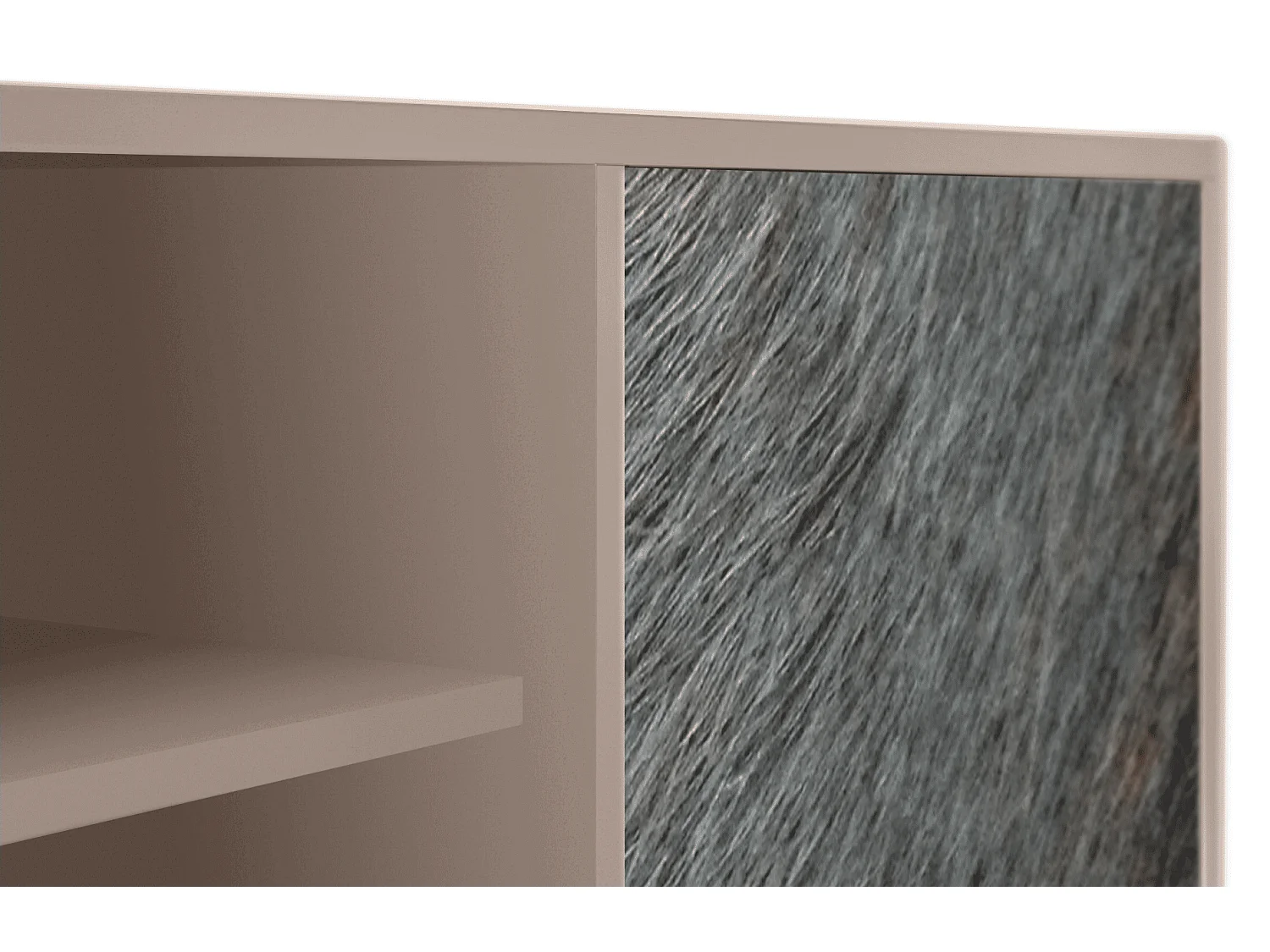 Meuble TV - 170х69х48 cm - T2 - Peanut Hair, Latte