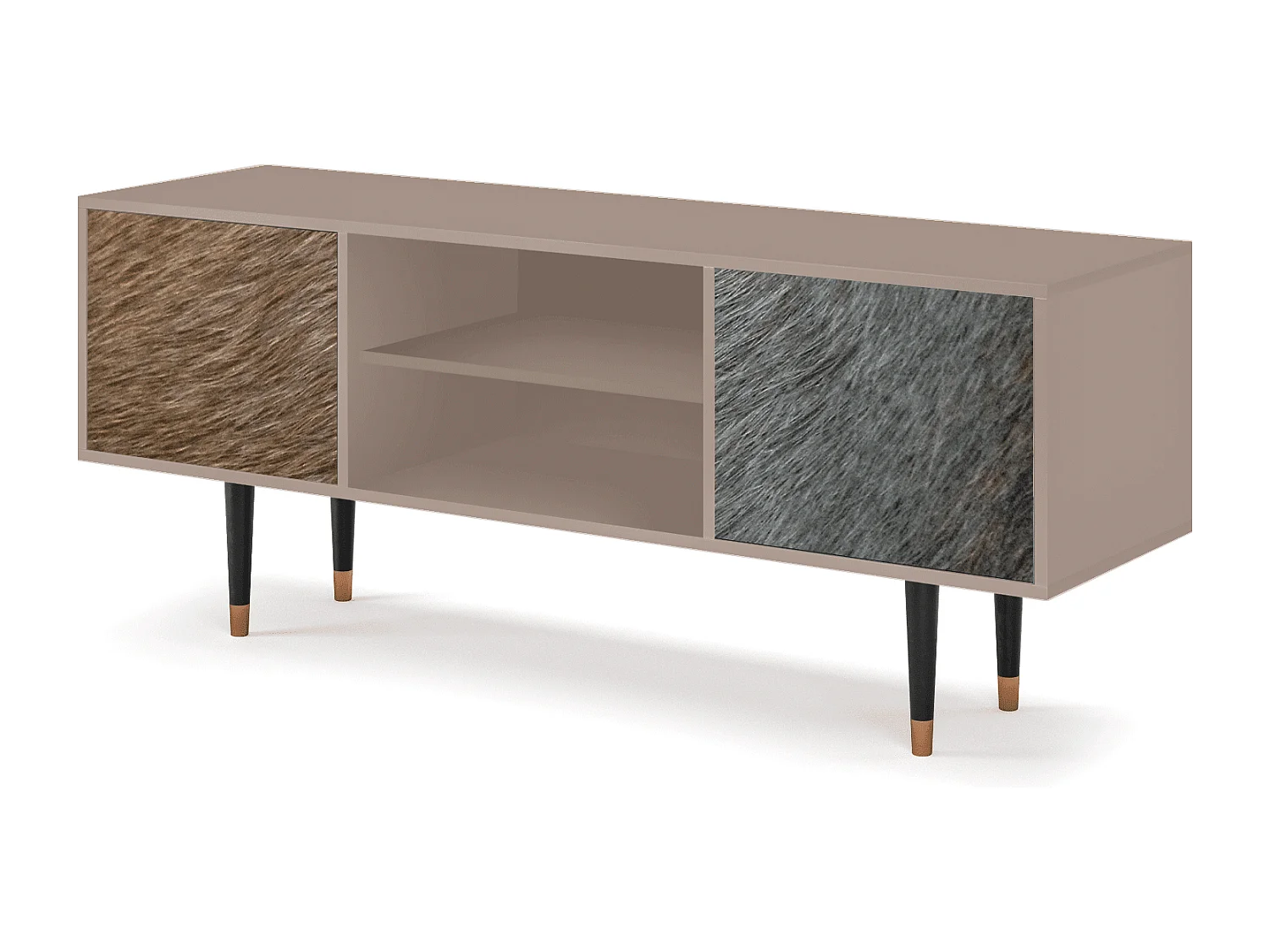 TV-Möbel - 170х69х48 cm - T2 - Peanut Hair, Latte