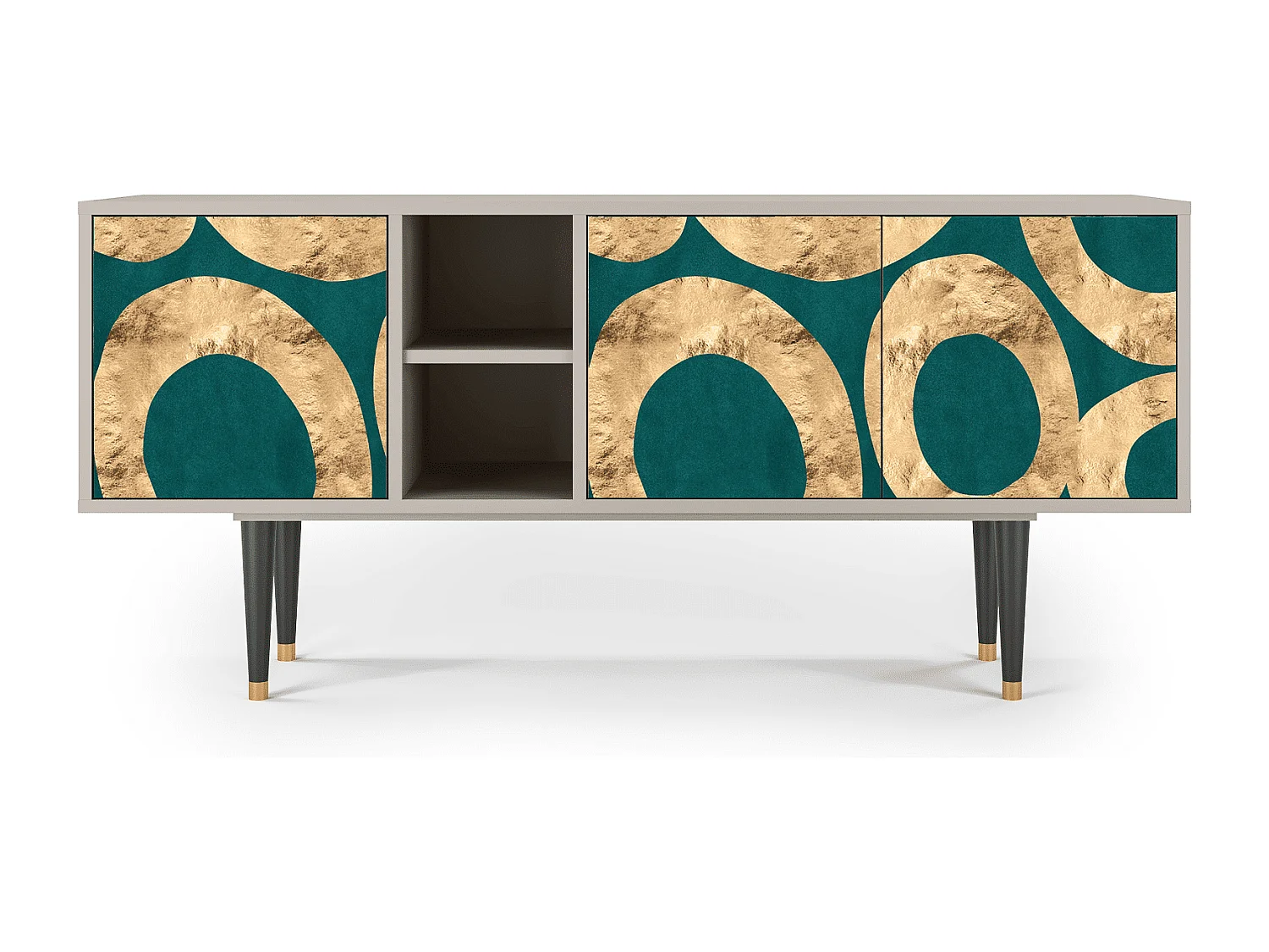 TV-Möbel - 150х69х41 cm - T5 - Zircon Sphere, Sand