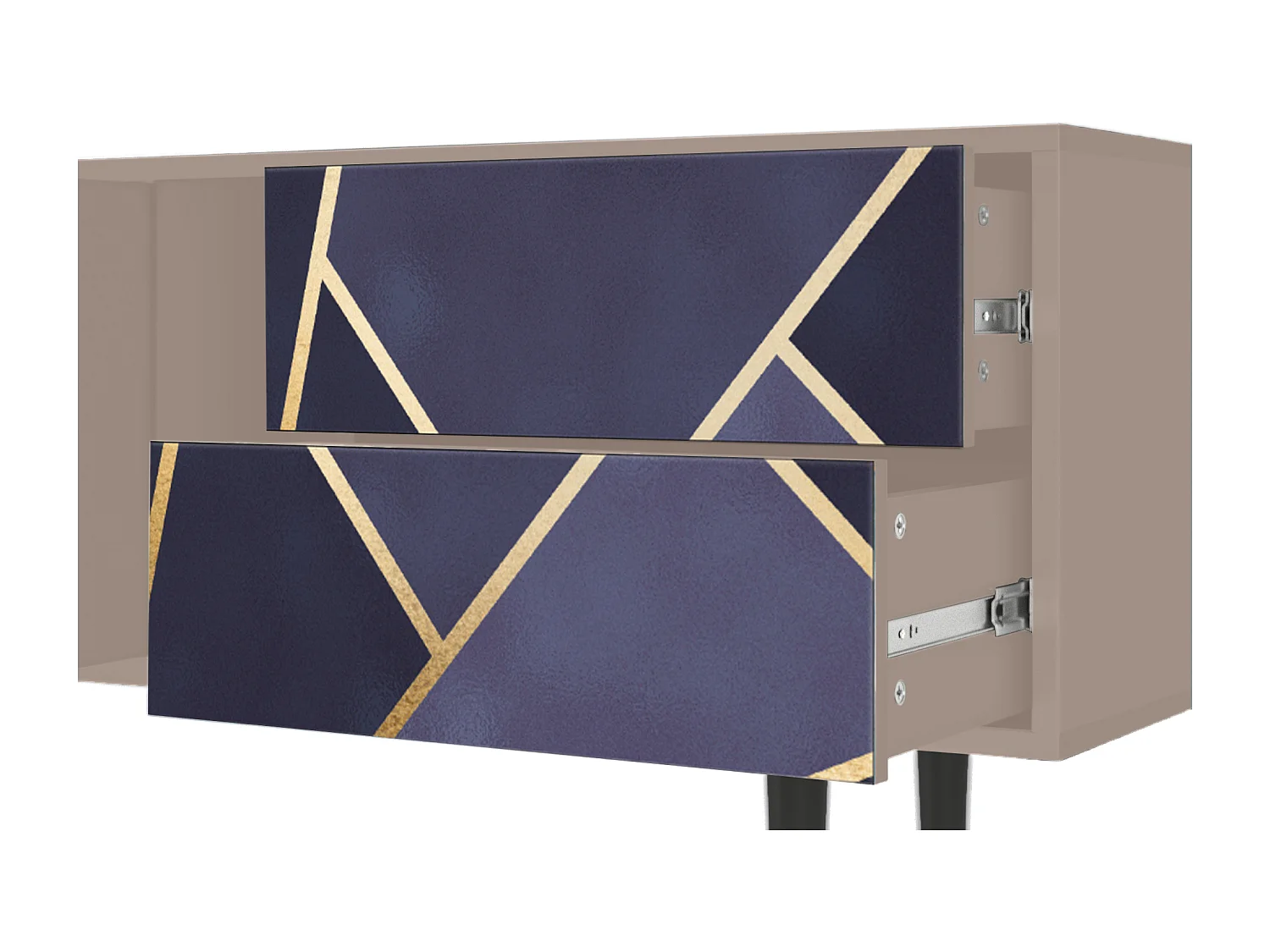 Meuble TV - 170х69х48 cm - T1 - The Amethyst, Latte