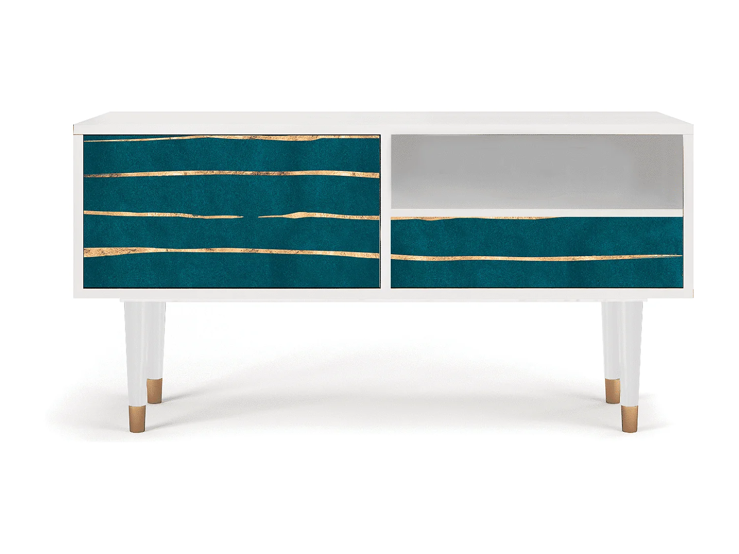 Mobile TV - 115х59х48 cm - T3 - Ocean Drive, Bianco