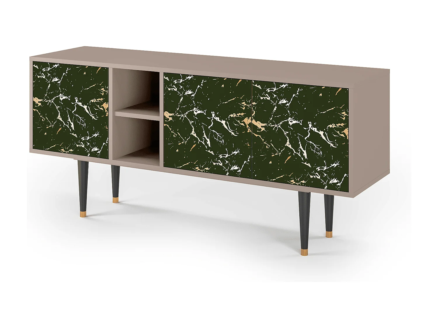 TV-meubel - 150х69х41 cm - T5 - Amazon Forest, Latte