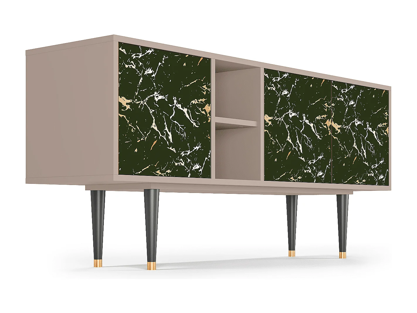 TV-meubel - 150х69х41 cm - T5 - Amazon Forest, Latte