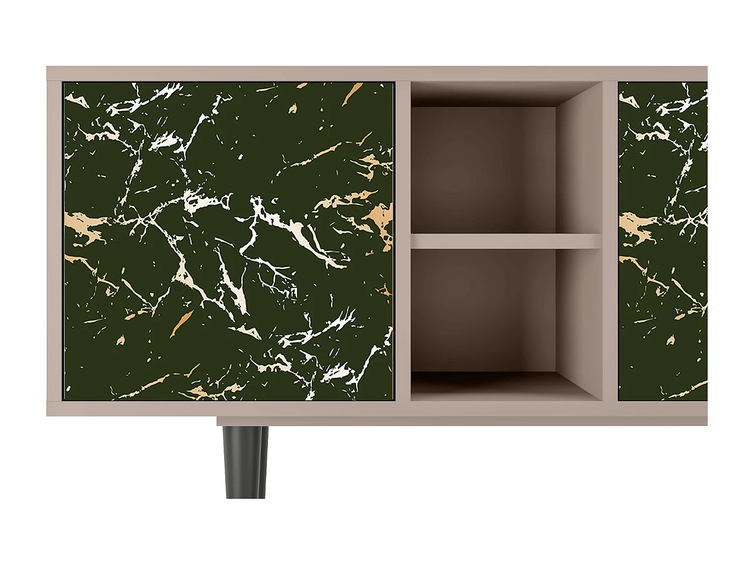 TV-meubel - 150х69х41 cm - T5 - Amazon Forest, Latte