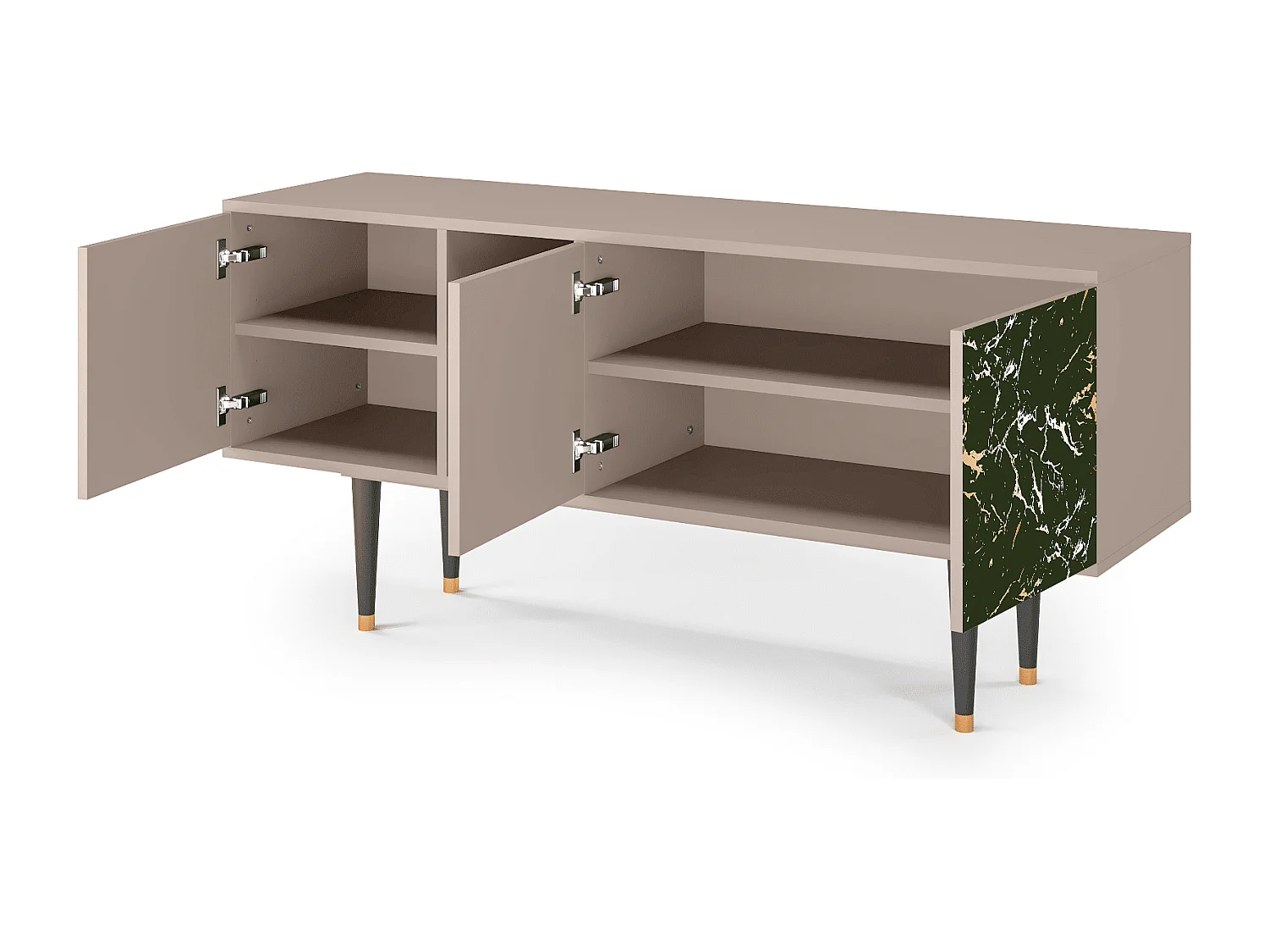 TV-meubel - 150х69х41 cm - T5 - Amazon Forest, Latte