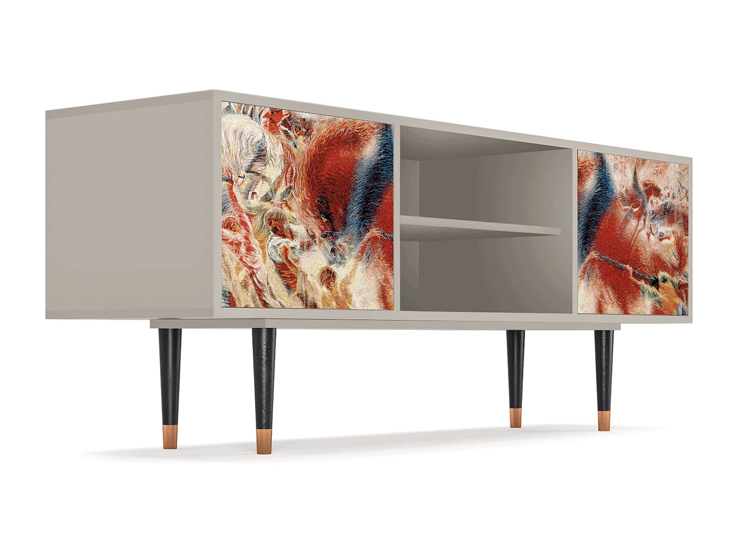 Meuble TV - 170х69х48 cm - T2 - The City Rises, Sable