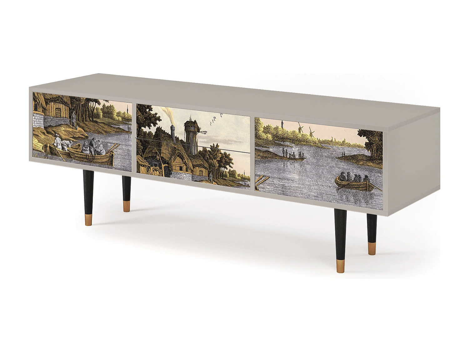 Meuble TV - 170х59х48 cm - T4 - Mill along a River, Sable