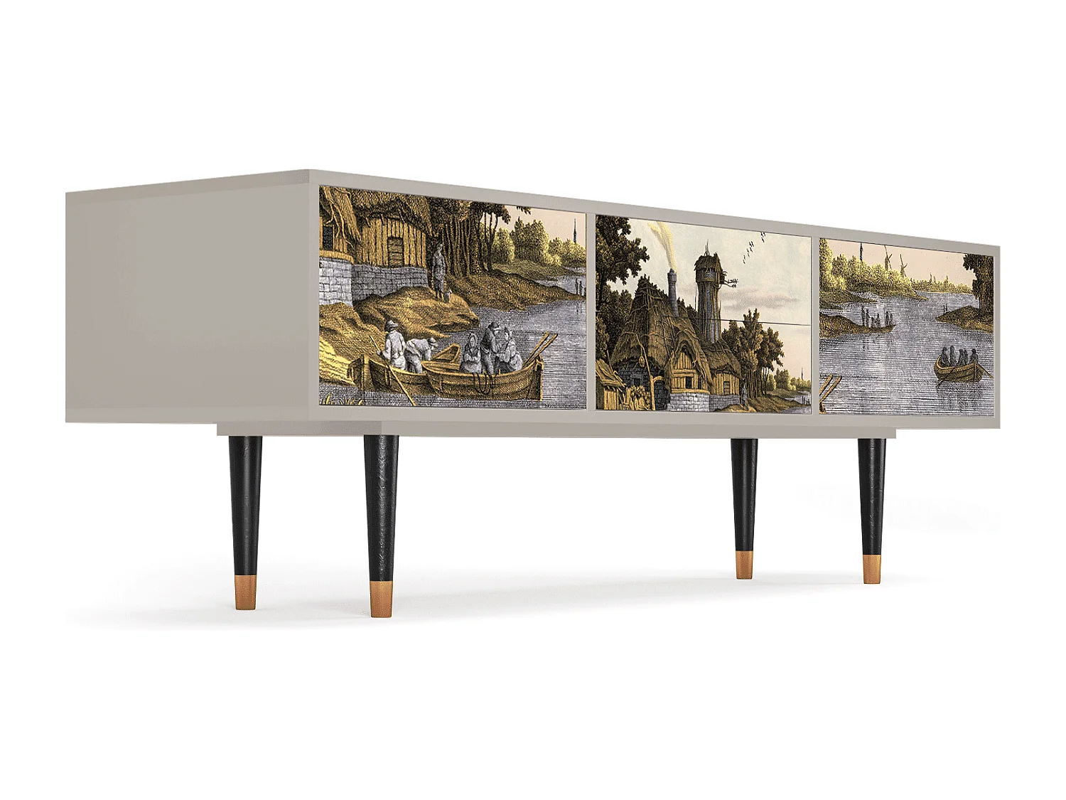 Meuble TV - 170х59х48 cm - T4 - Mill along a River, Sable