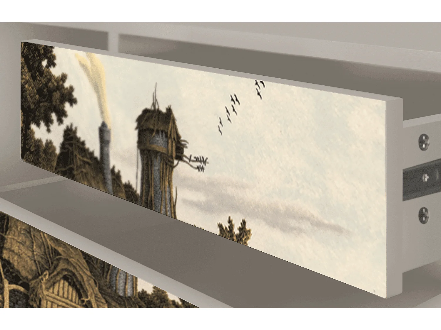 Meuble TV - 170х59х48 cm - T4 - Mill along a River, Sable