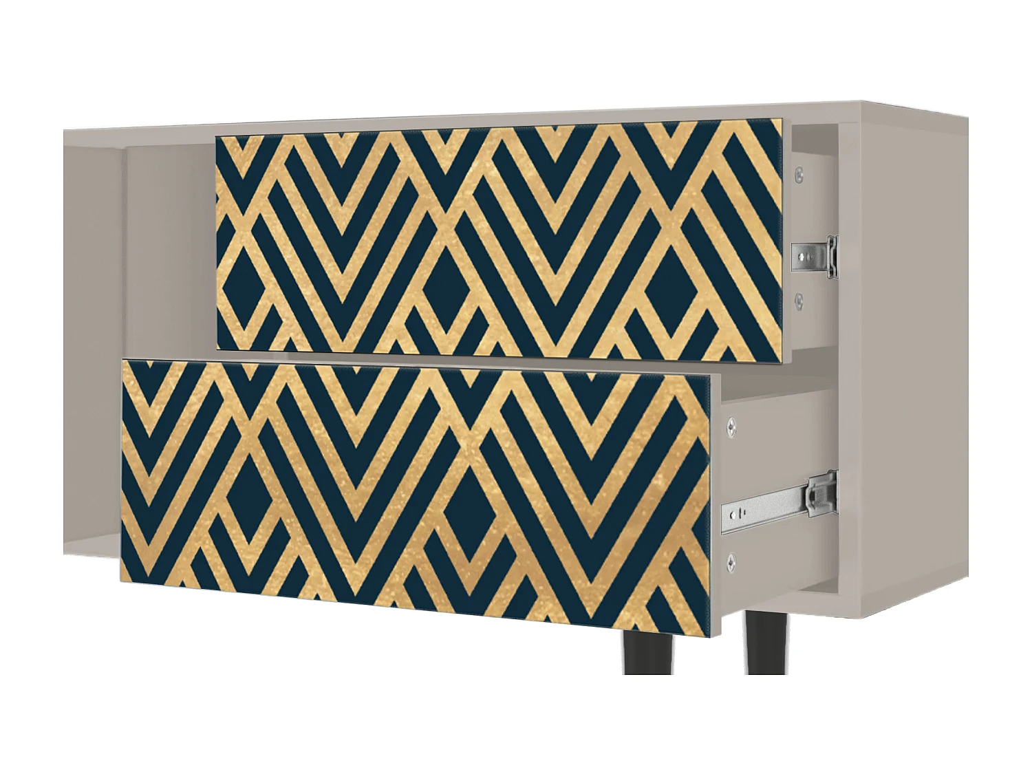 TV-meubel - 170х69х48 cm - T1 - Egypt Triangles, Zand