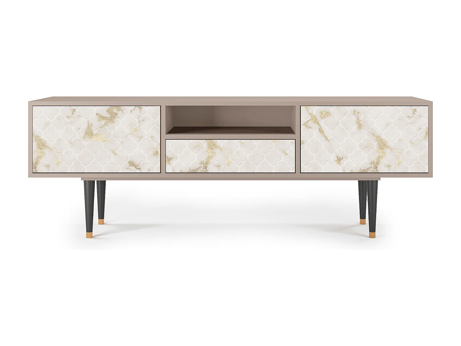 TV-meubel - 170х59х41 cm - T6 - Sahara desert, Latte