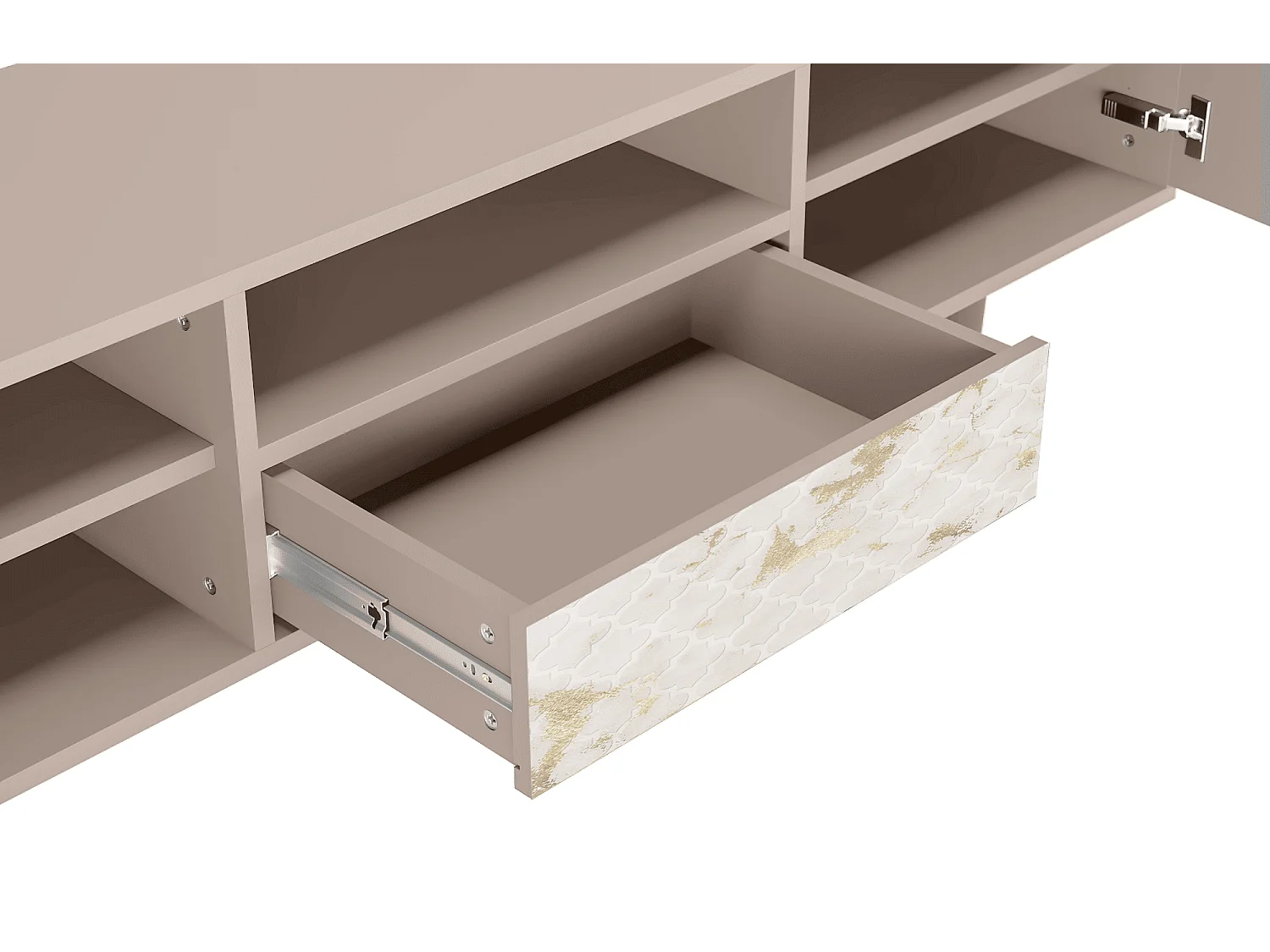 Mueble de TV - 170х59х41 cm - T6 - Sahara desert, Latte