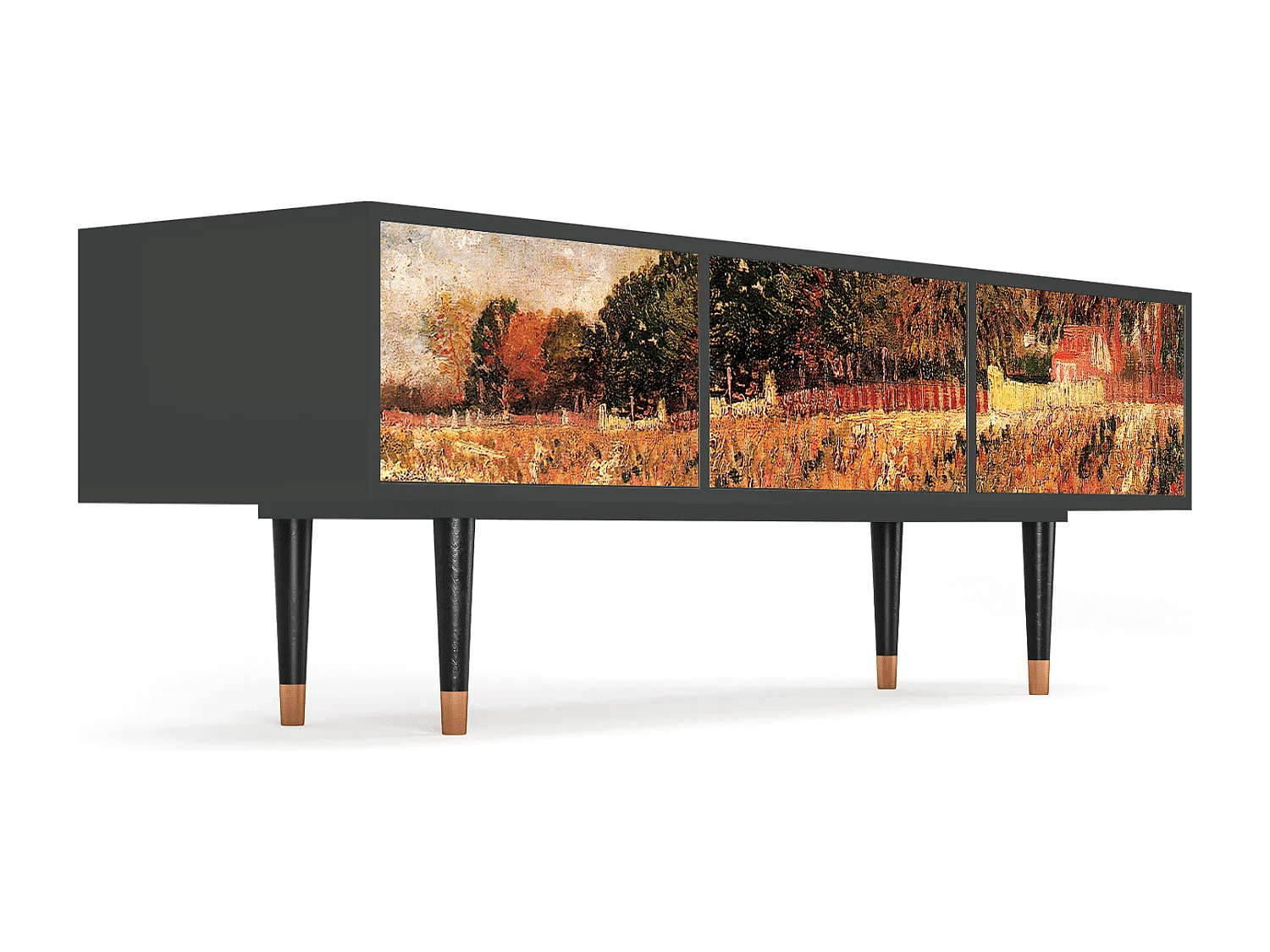 Mobile TV - 170х59х48 cm - T4 - The Banks, Antracite