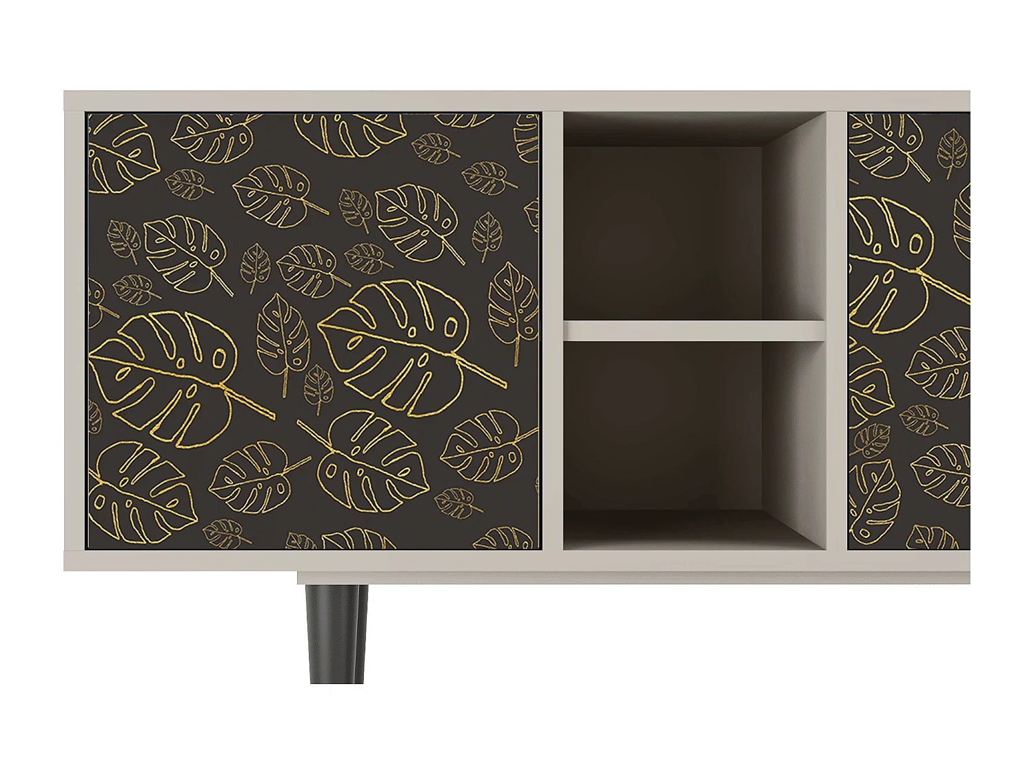 Meuble TV - 150х69х41 cm - T5 - Fall Of The Leaves, Sable