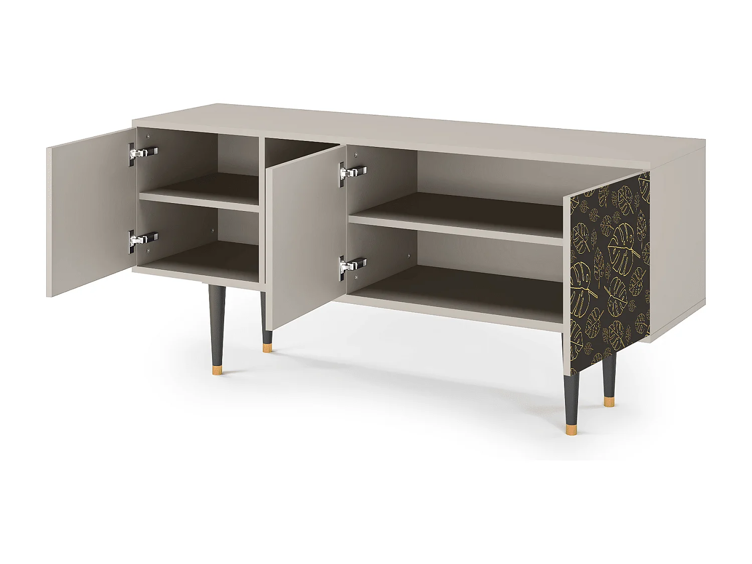 Meuble TV - 150х69х41 cm - T5 - Fall Of The Leaves, Sable