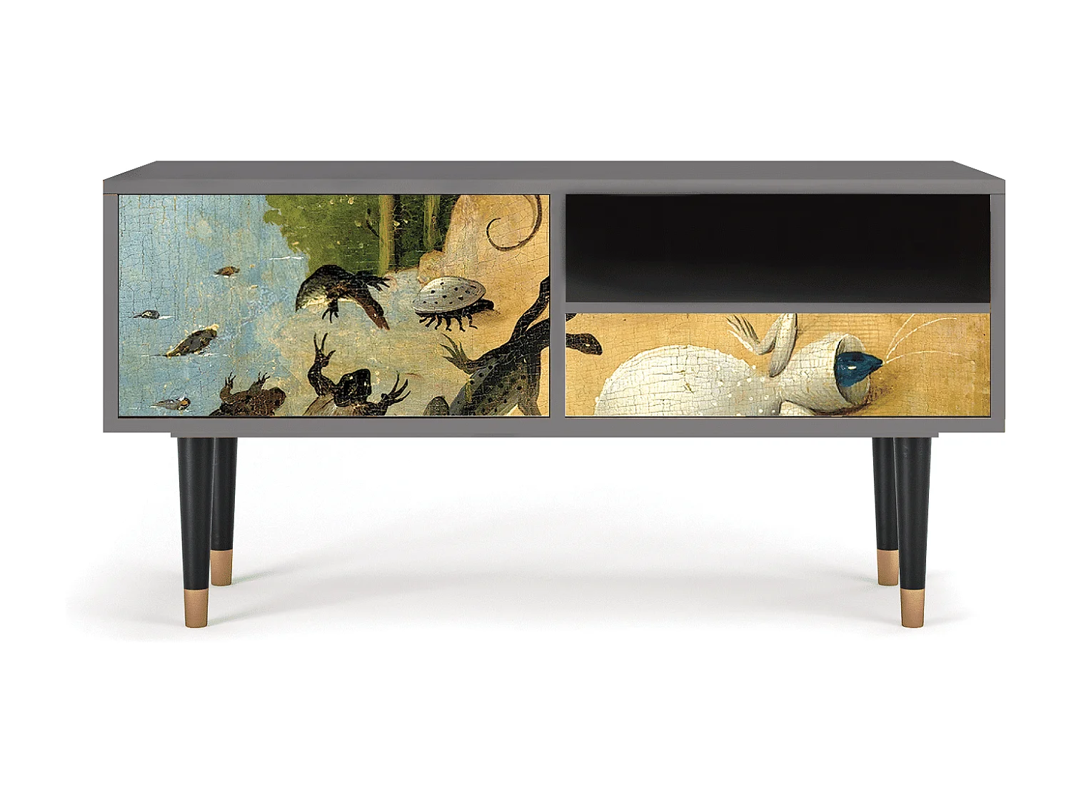 Meuble TV - 115х59х48 cm - T3 - The Garden by Bosch, Gris