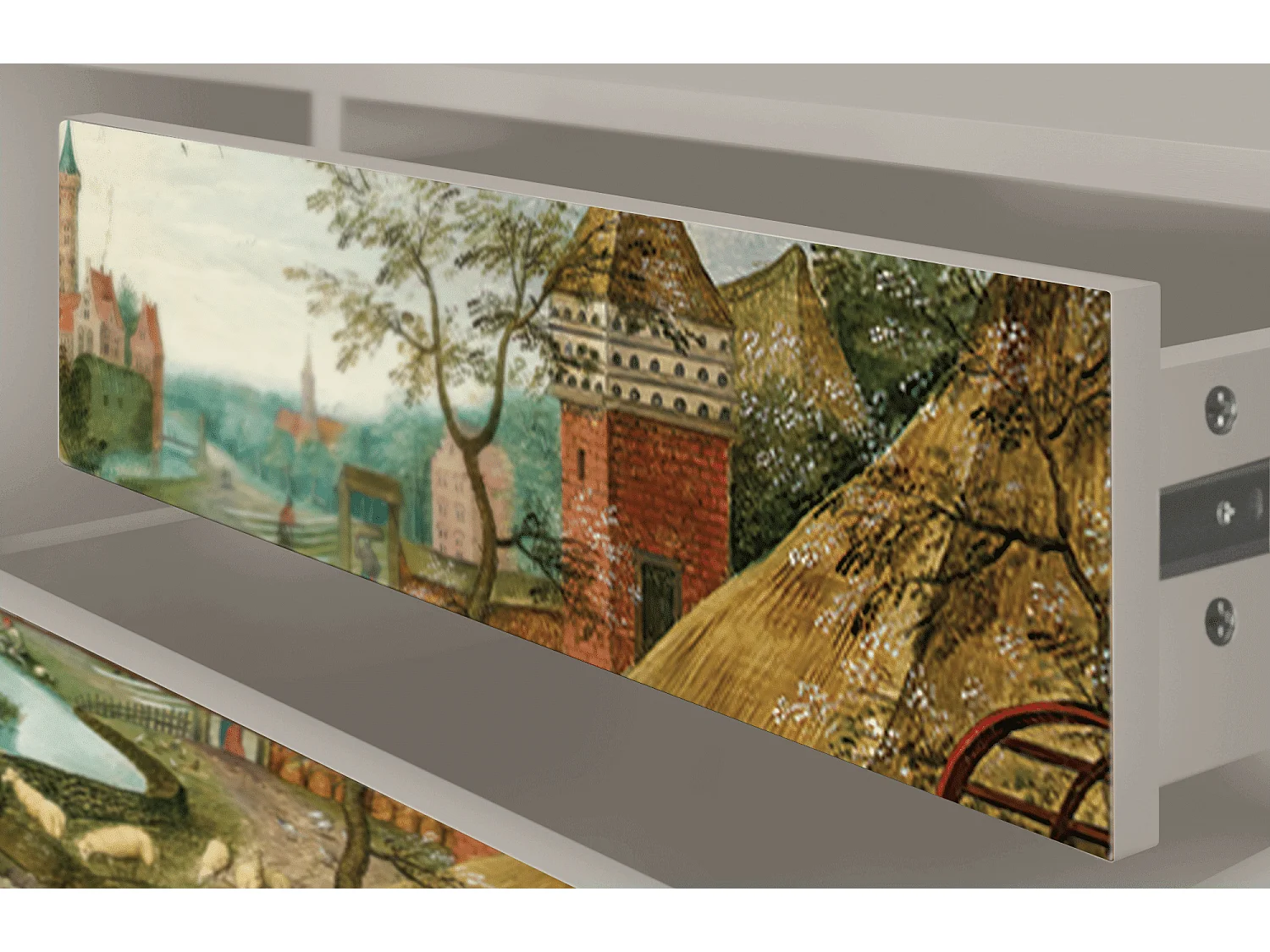 Meuble TV - 170х59х48 cm - T4 - The Younger - Spring, Sable