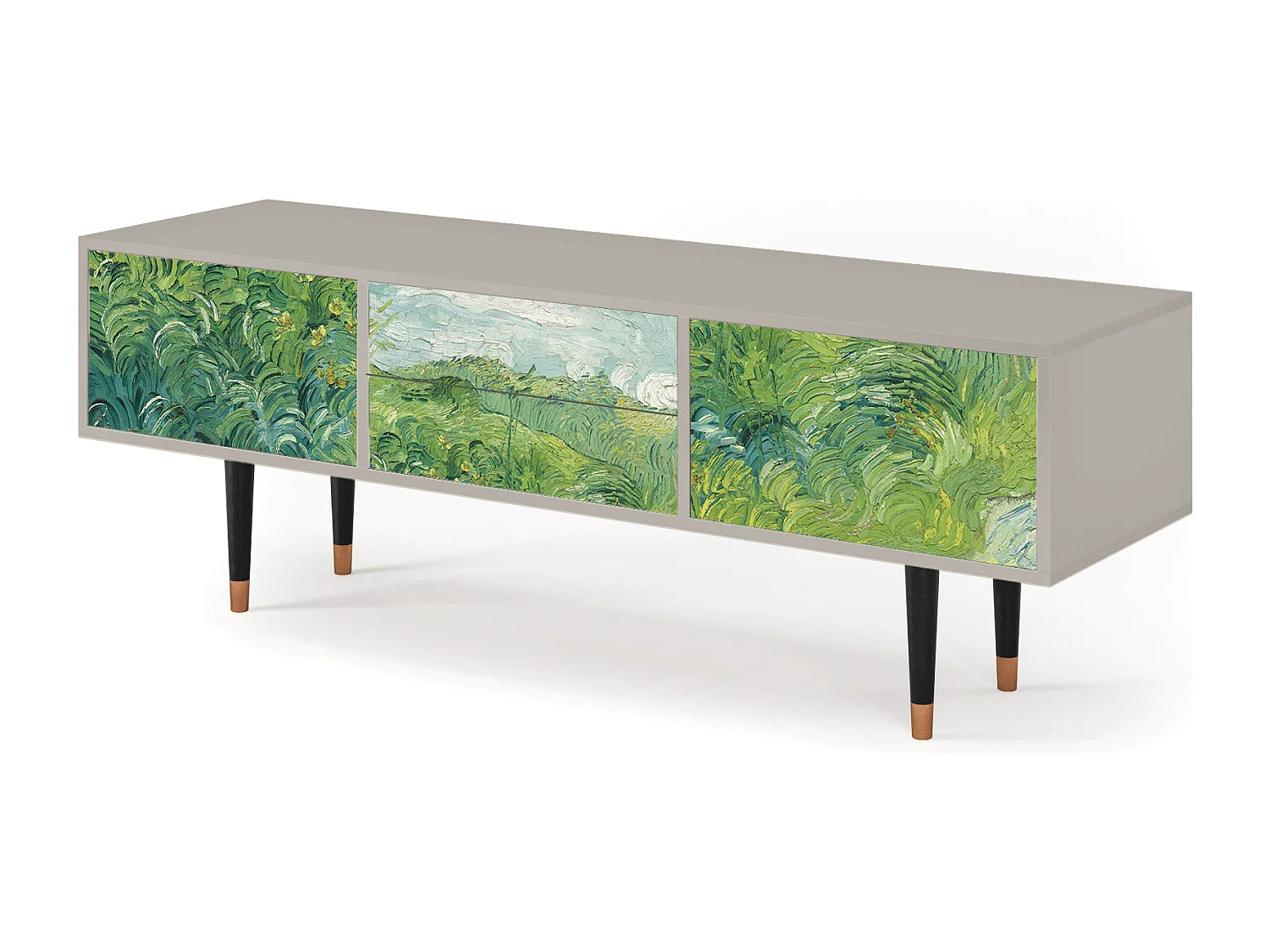 TV-meubel - 170х59х48 cm - T4 - Green Wheat Fields, Zand