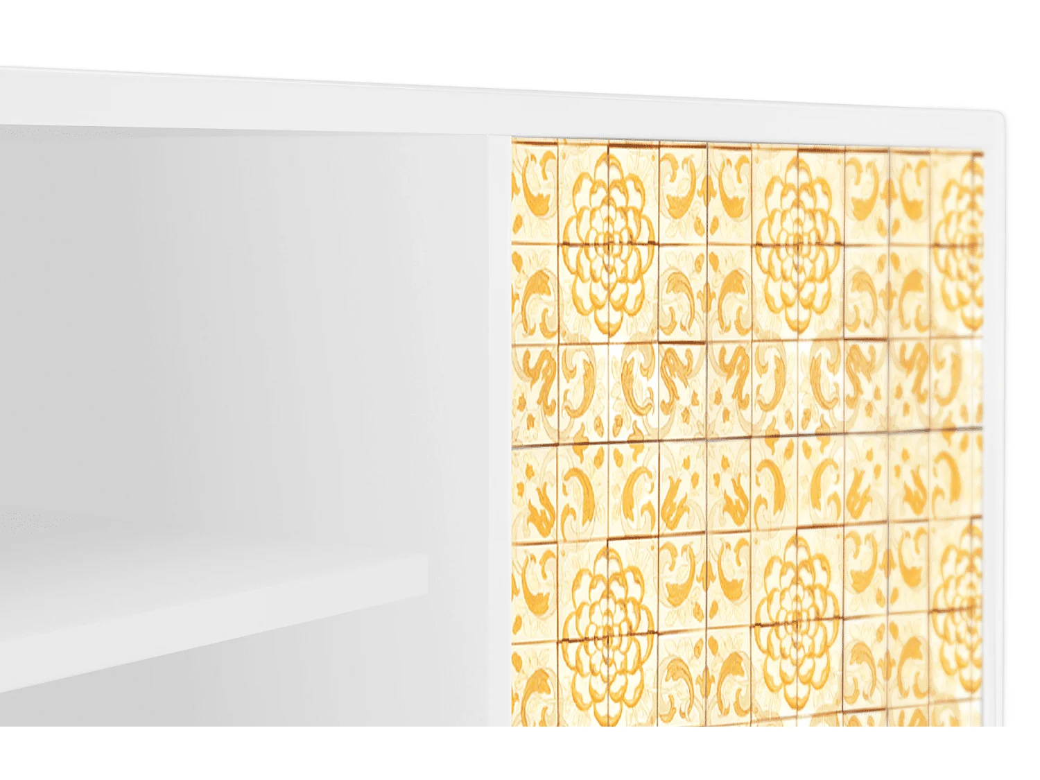 TV-Möbel - 170х69х48 cm - T2 - Sunshiny Tile, Weiß