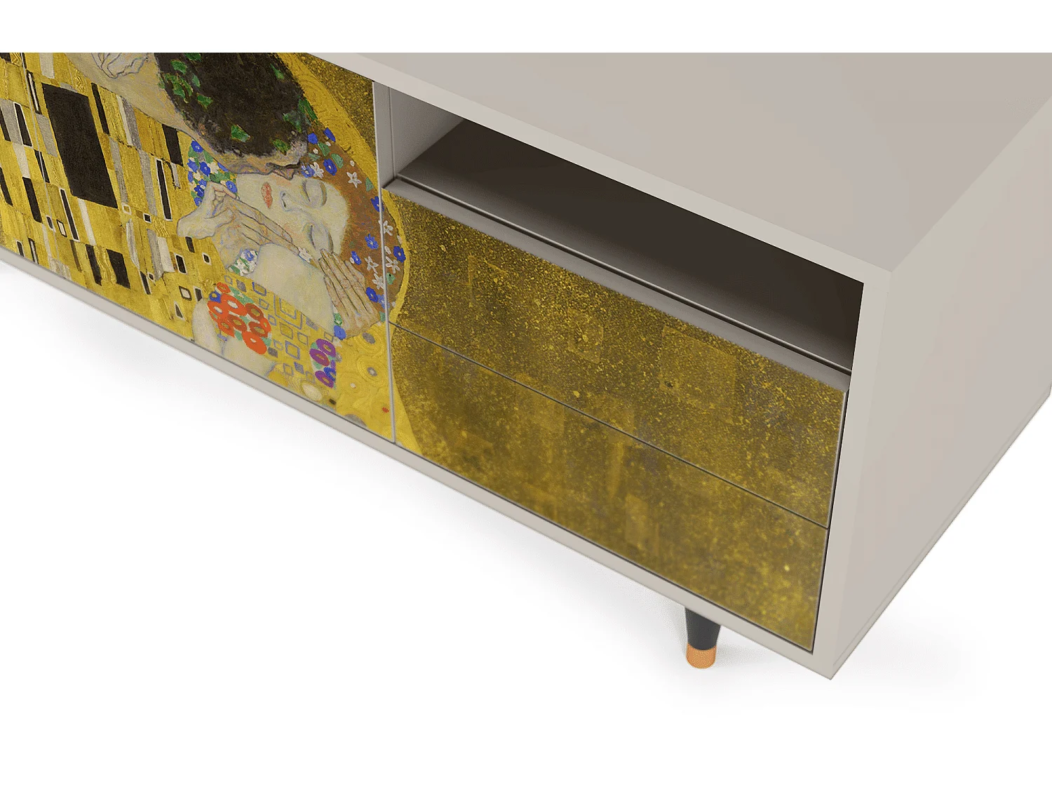 Mueble de TV - 125х56х41 cm - T7 - The Kiss by Klimt , Arena