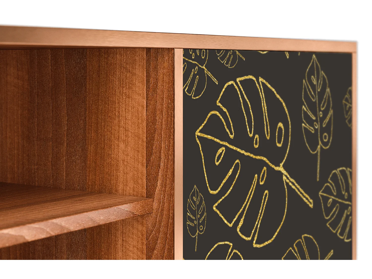 TV-Möbel - 170х69х48 cm - T2 - Fall Of The Leaves, Walnuss