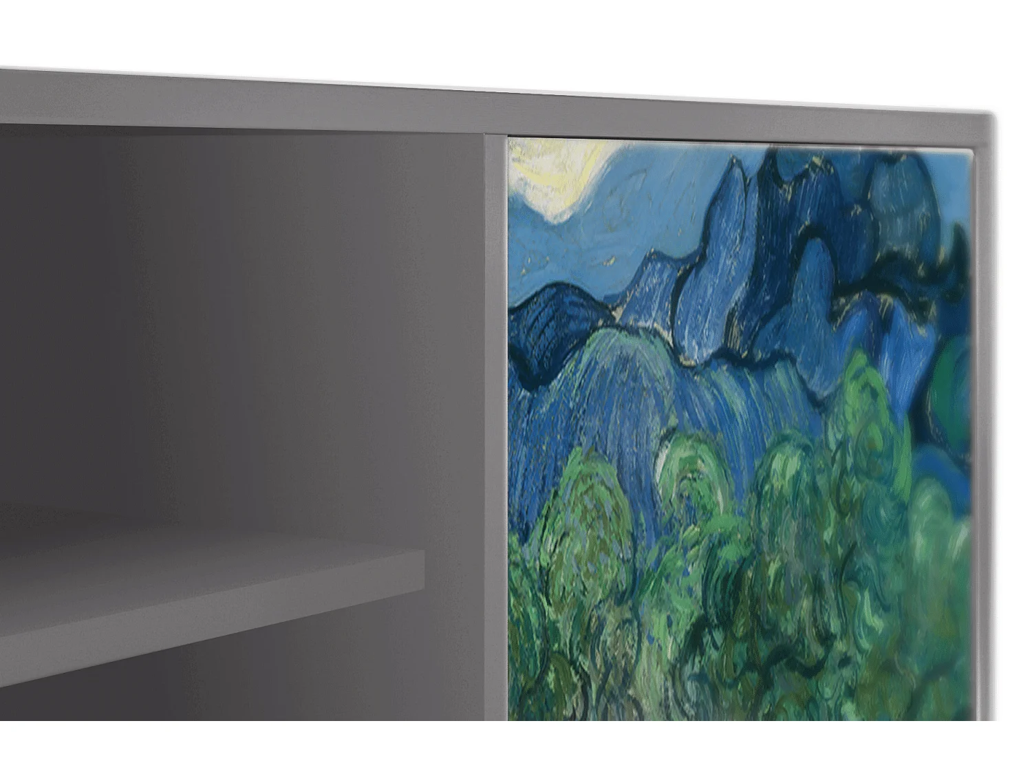 Mueble de TV - 170х69х48 cm - T2 - The Oil Trees, Gris