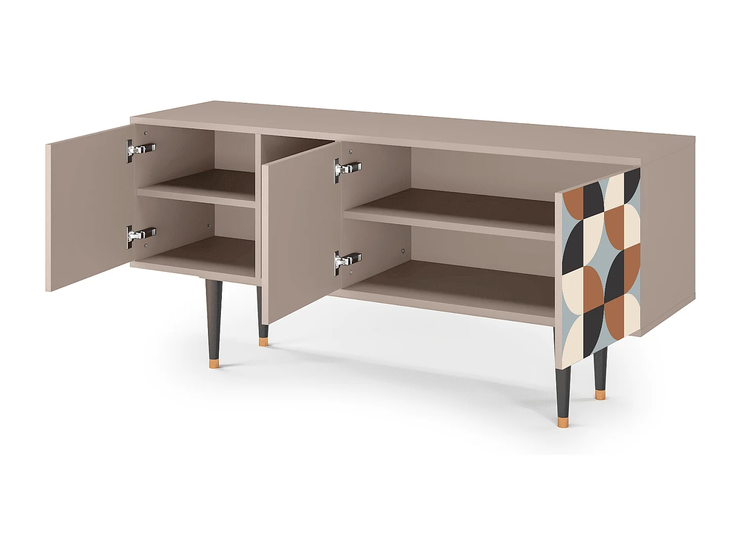 TV-meubel - 150х69х41 cm - T5 - Brown Sensation, Latte