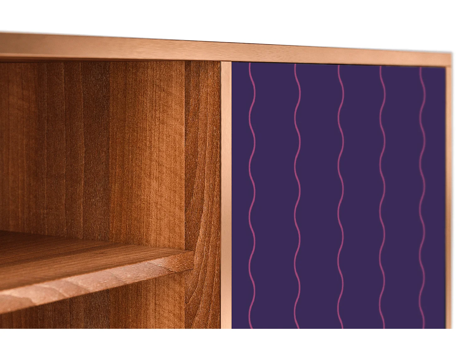 Mobile TV - 170х69х48 cm - T2 - Grape Maccaroni, Noce