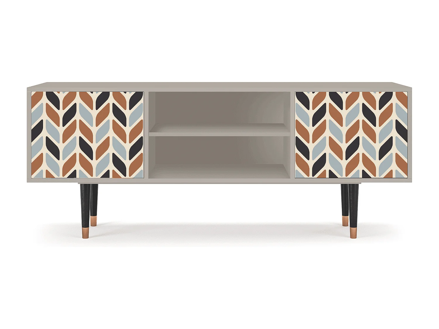 Meuble TV - 170х69х48 cm - T2 - Beige Laure, Sable