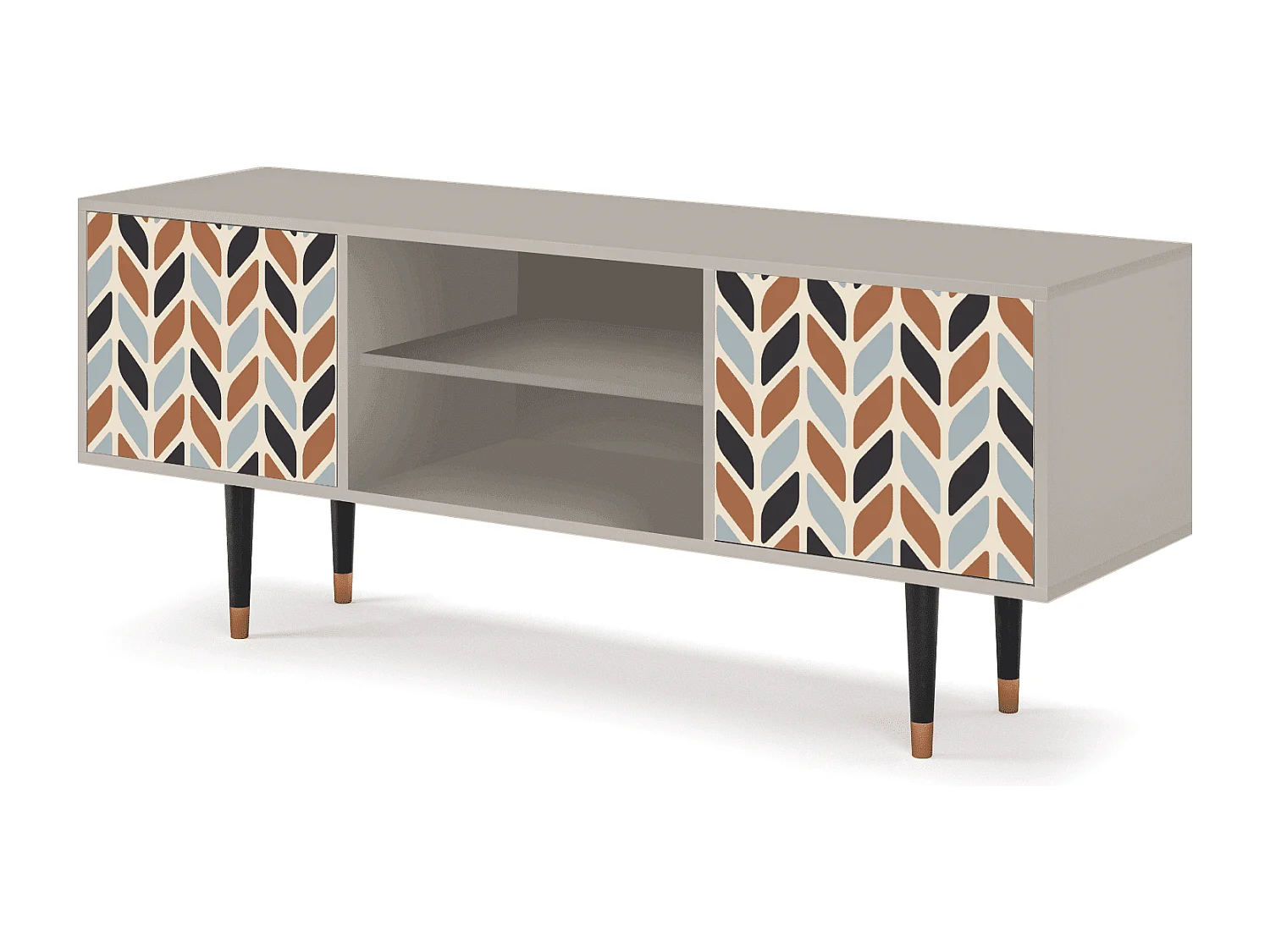 Meuble TV - 170х69х48 cm - T2 - Beige Laure, Sable