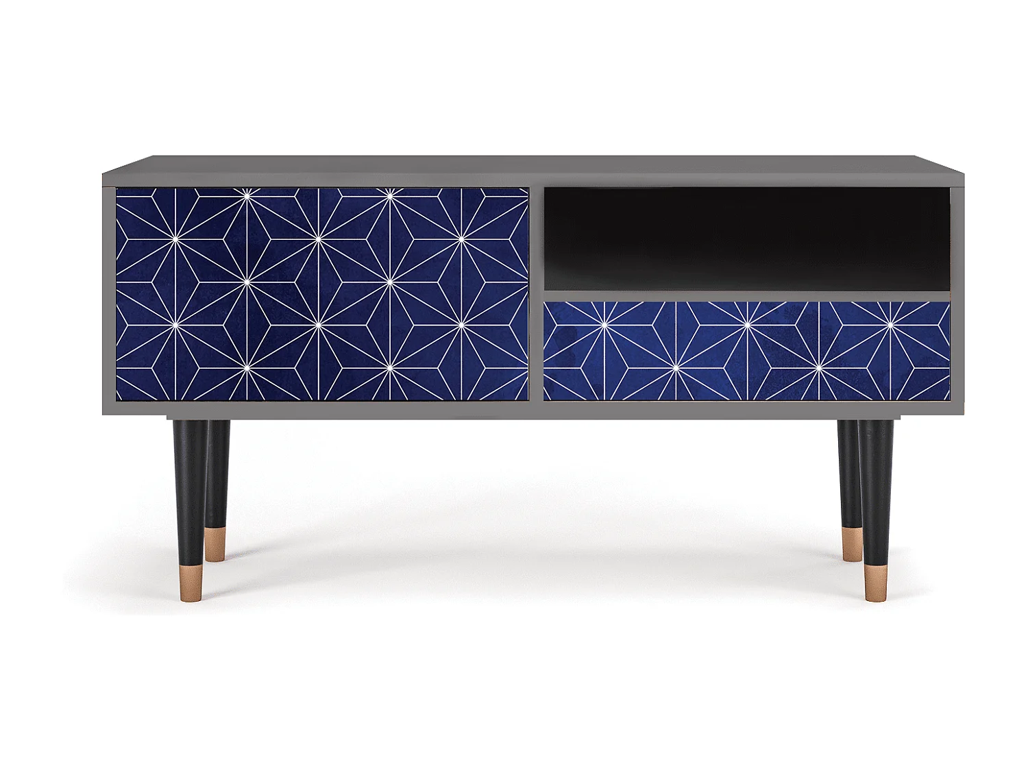 Meuble TV - 115х59х48 cm - T3 - Milky Way, Sable