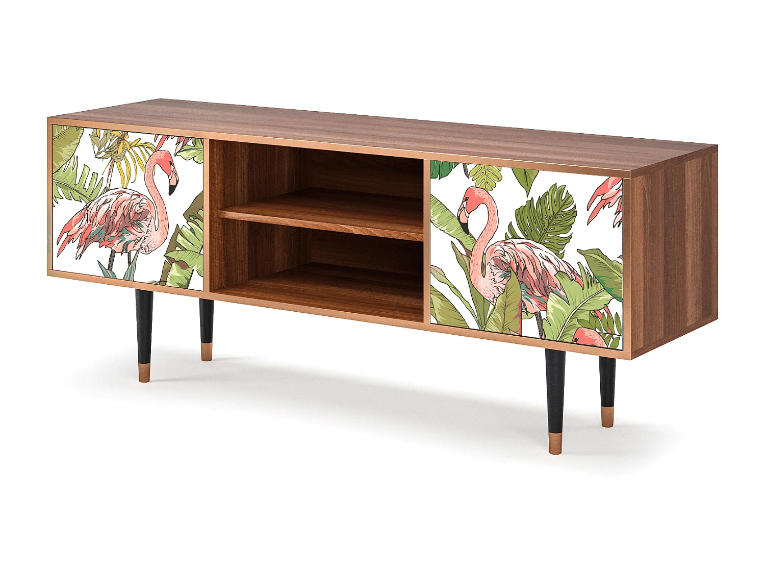 TV-meubel - 170х69х48 cm - T2 - Sweet Flamingo, Walnoot