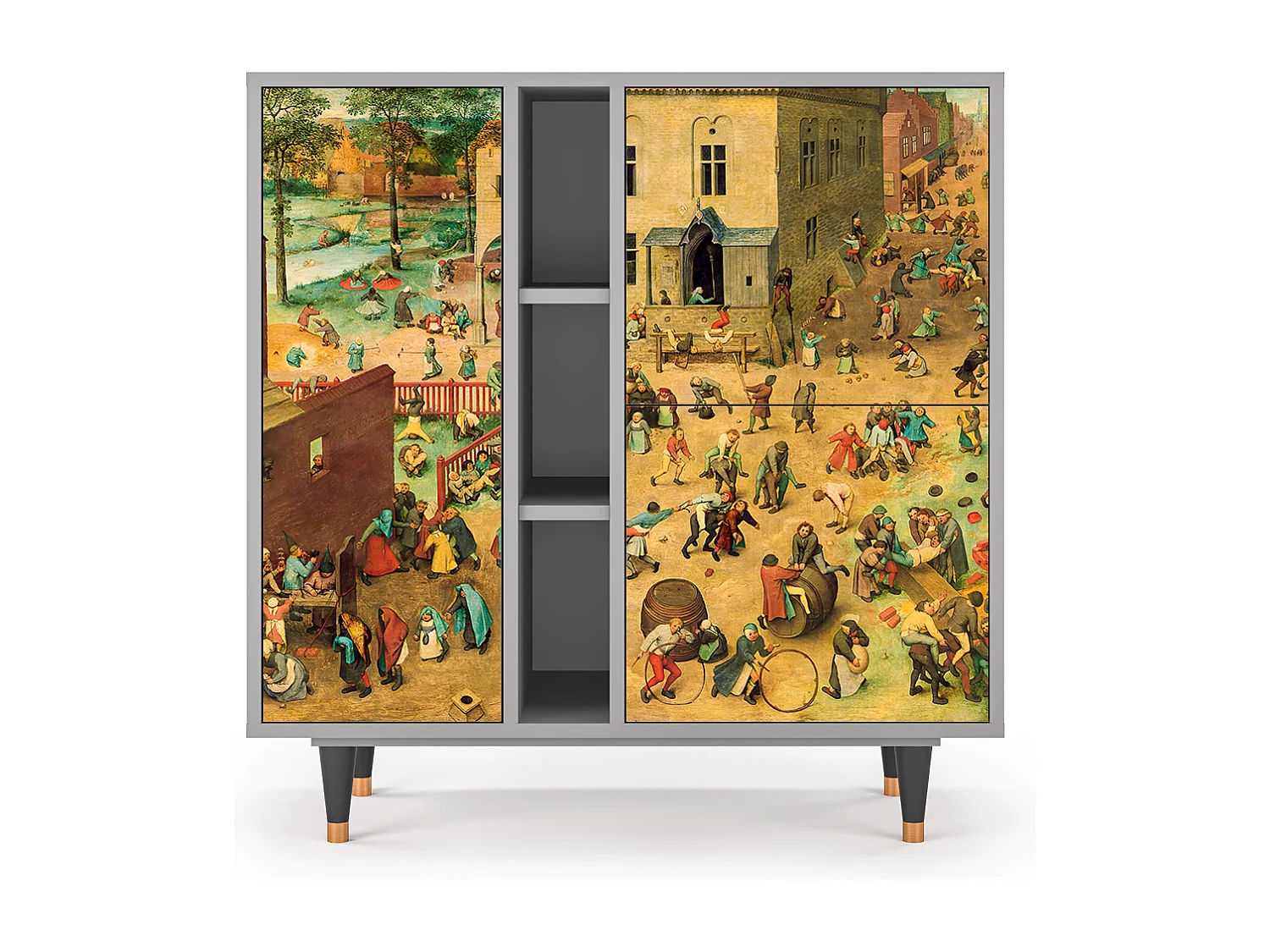 Buffet - 94х96х41 cm - BS5 - Children Games, Gris