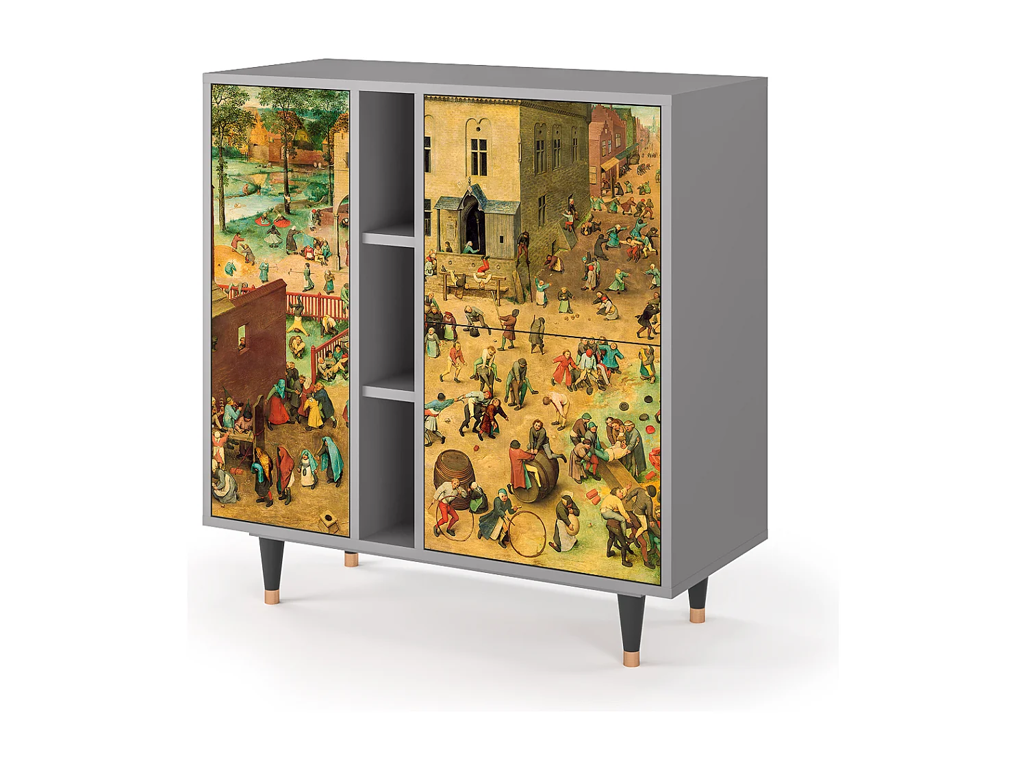 Buffet - 94х96х41 cm - BS5 - Children Games, Gris