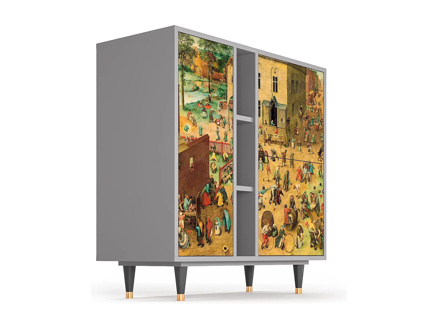 Buffet - 94х96х41 cm - BS5 - Children Games, Gris