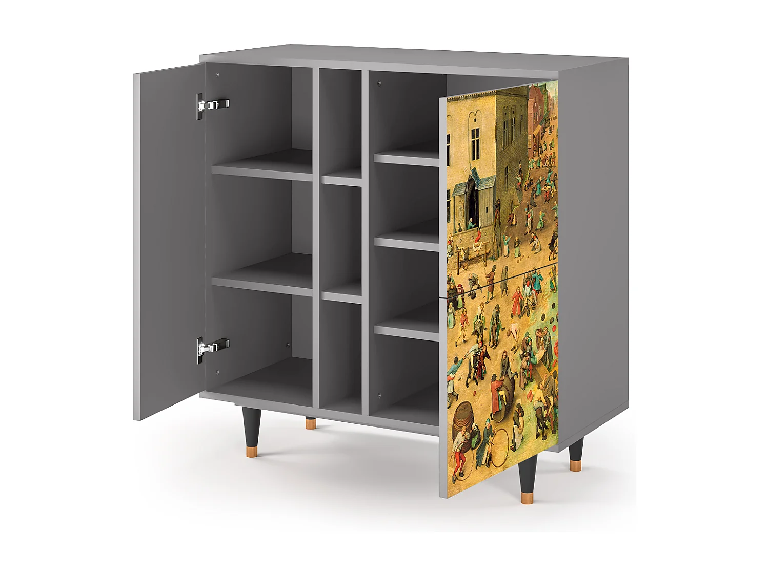 Buffet - 94х96х41 cm - BS5 - Children Games, Gris