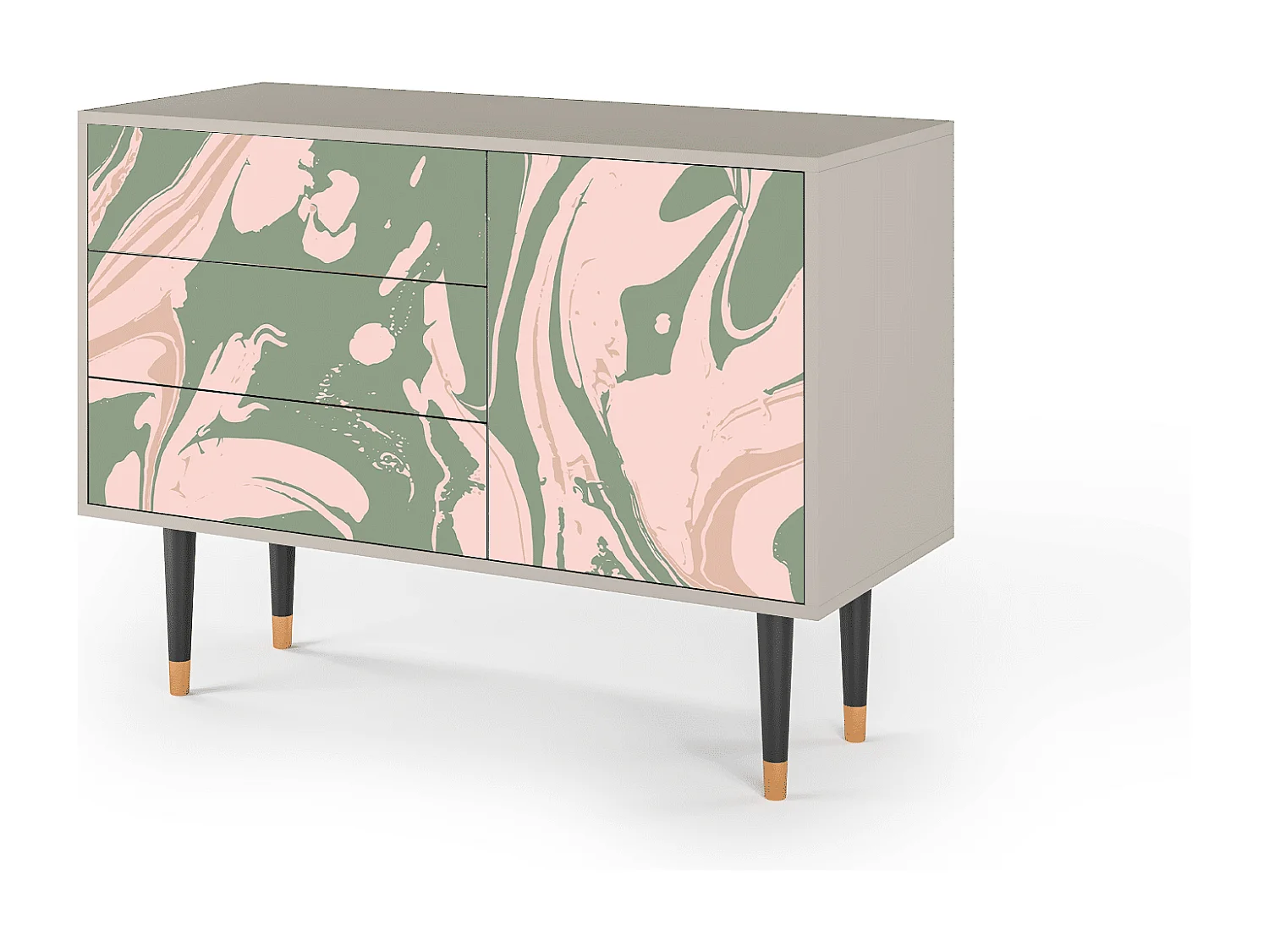 Credenza - 115х84х41 cm - S3 - Aquarelle, Sabbia