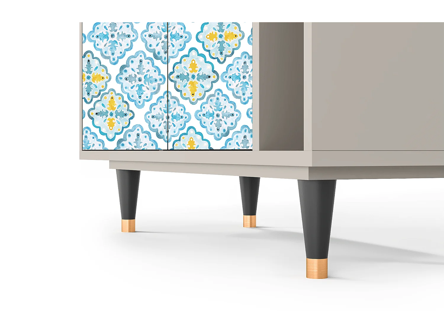 Dressoir - 96х110х41 cm - BS6 - Portugese tiles, Zand