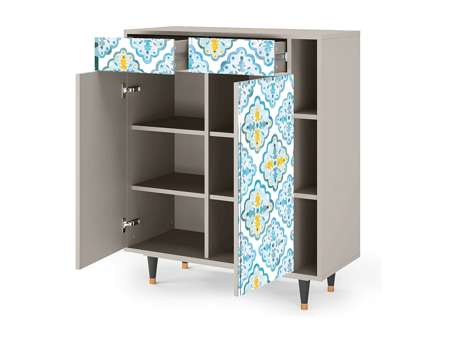 Dressoir - 96х110х41 cm - BS6 - Portugese tiles, Zand