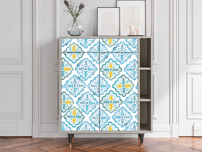 Buffet - 96х110х41 cm - BS6 - Portugese tiles, Sable