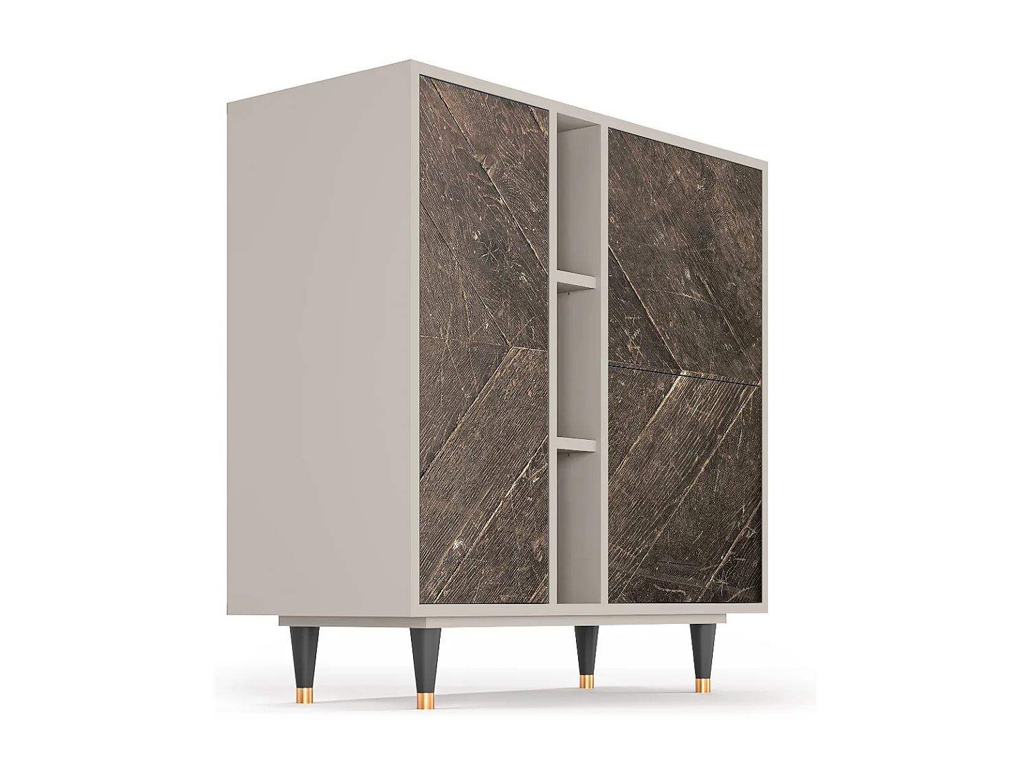 Sideboard - 94х96х41 cm - BS5 - Wise Tree, Sand