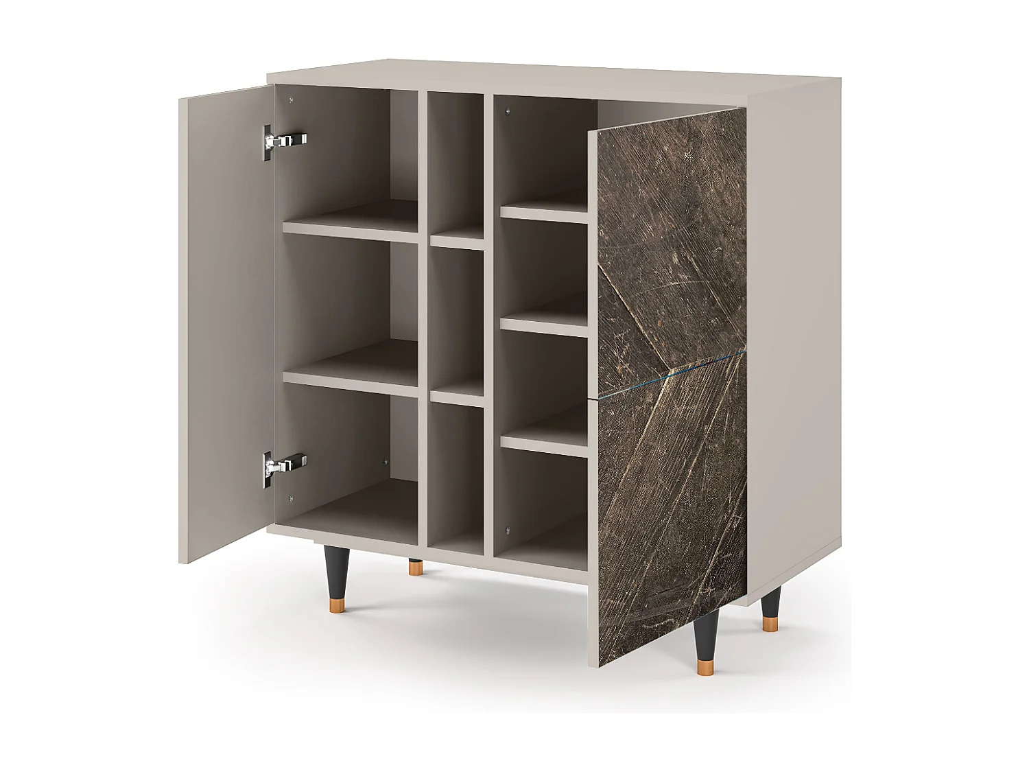 Sideboard - 94х96х41 cm - BS5 - Wise Tree, Sand