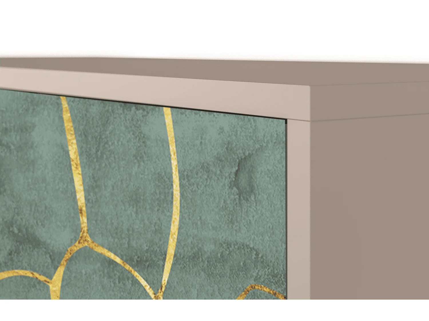 Credenza - 115х84х41 cm - S3 - Magnificent Water Lily, Latte